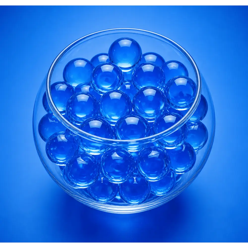 Jumbo blue waterbeads