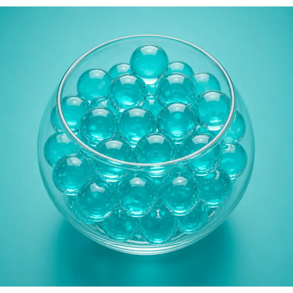 Jumbo turqoise waterbeads