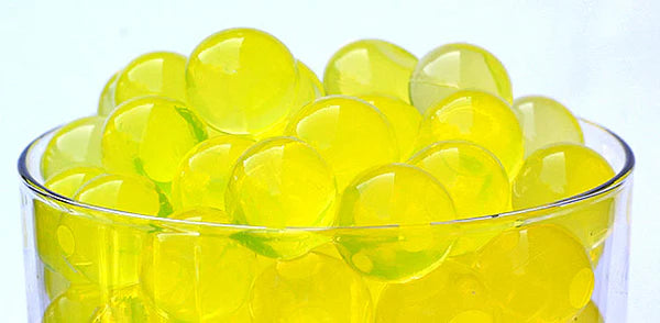 Yellow Water Beads