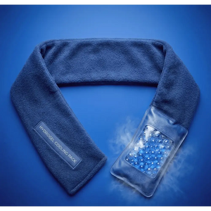 Blue waterbeads neck wrap