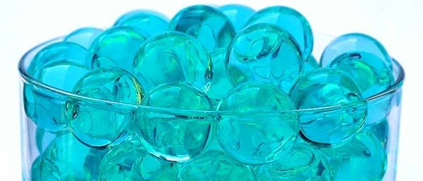 Water Beads - Turquoise (10 packs, 15 x10 grams)